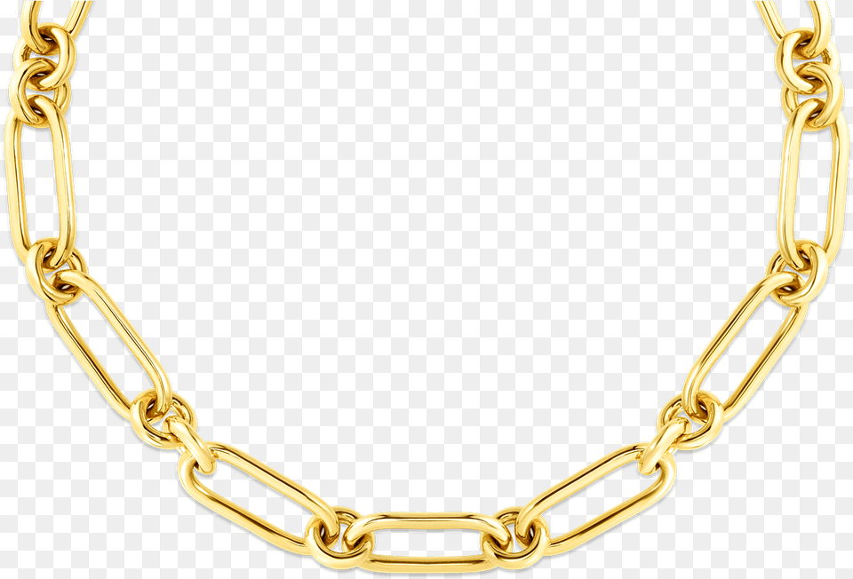 Gold Link Necklace, Accessories, Jewelry, Bracelet, Chain Png