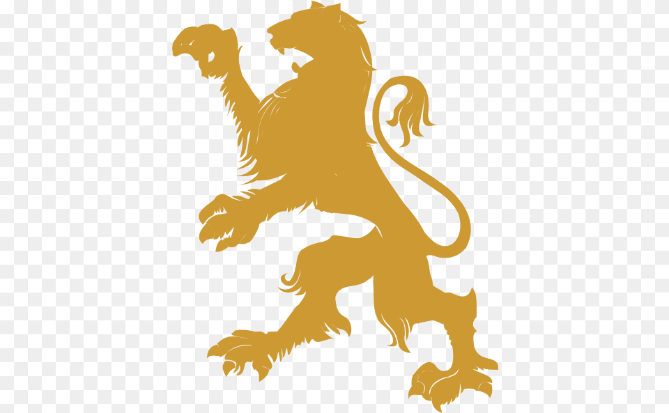 Gold Lion Clip Arts For Web Clip Arts Backgrounds Gold Lion Clip Art, Person, Animal, Mammal, Wildlife Png Image