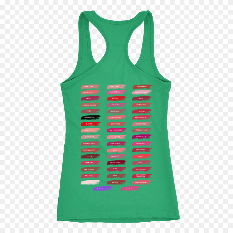 Gold Lips, Clothing, Tank Top, Vest Png Image