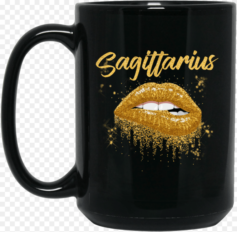 Gold Lips Black Women Mug Beer Stein, Cup, Beverage, Coffee, Coffee Cup Png