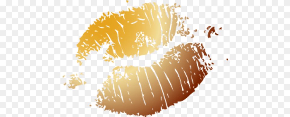 Gold Lips Picture Illustration, Stain, Baby, Person, Face Png