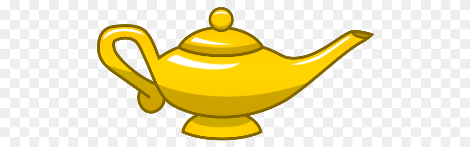 Gold Magic Lamp, Cookware, Pot, Pottery, Teapot Png Image