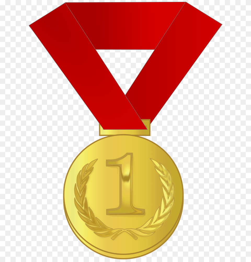 Gold Medal, Gold Medal, Trophy, Mailbox Free Png