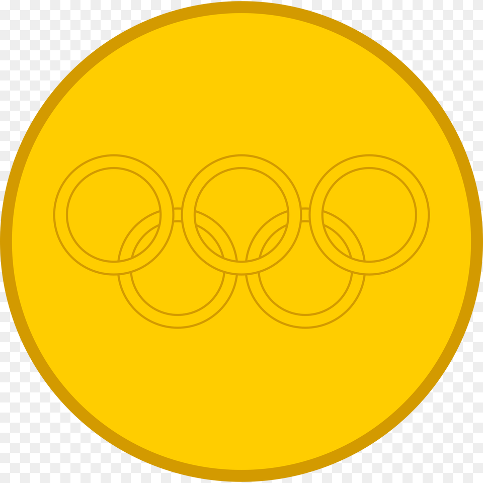 Gold Medal, Disk Free Transparent Png