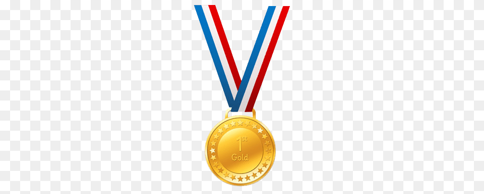 Gold Medal, Gold Medal, Trophy, Accessories, Jewelry Png Image