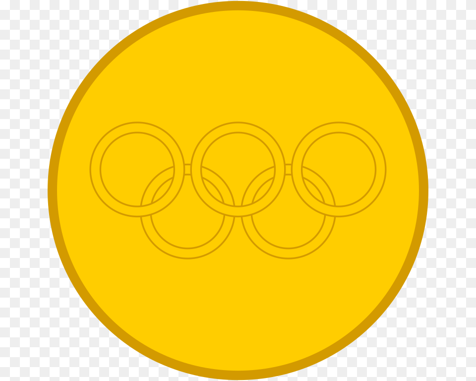 Gold Medal, Disk Free Transparent Png