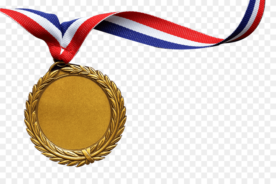 Gold Medal, Gold Medal, Trophy Free Transparent Png