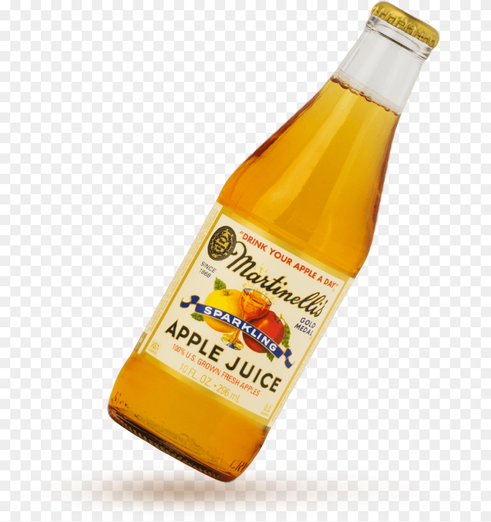 Gold Medal Apple Juice Sparkling, Alcohol, Beer, Beer Bottle, Beverage Free Png