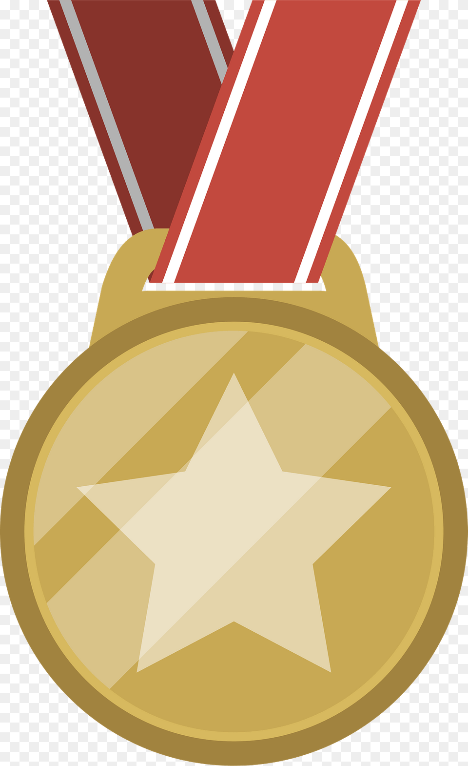 Gold Medal Clipart, Gold Medal, Trophy Free Png Download