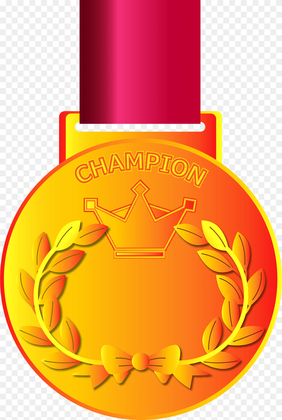 Gold Medal Clipart, Gold Medal, Trophy, Dynamite, Weapon Png Image