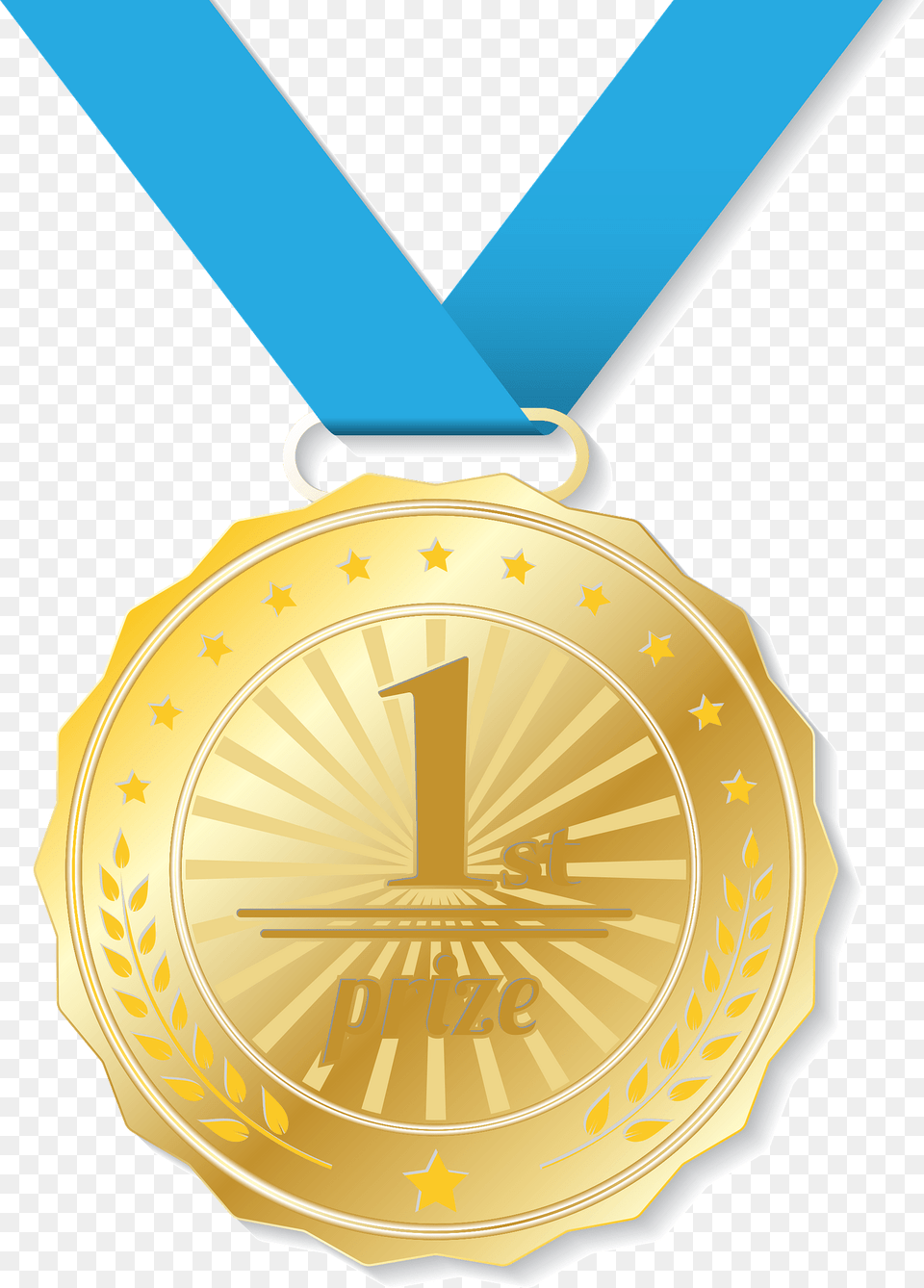 Gold Medal Clipart, Gold Medal, Trophy Png