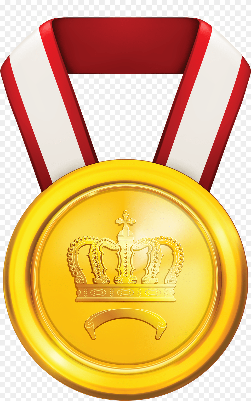 Gold Medal Medal Of Honour Clip Art, Gold Medal, Trophy Png Image