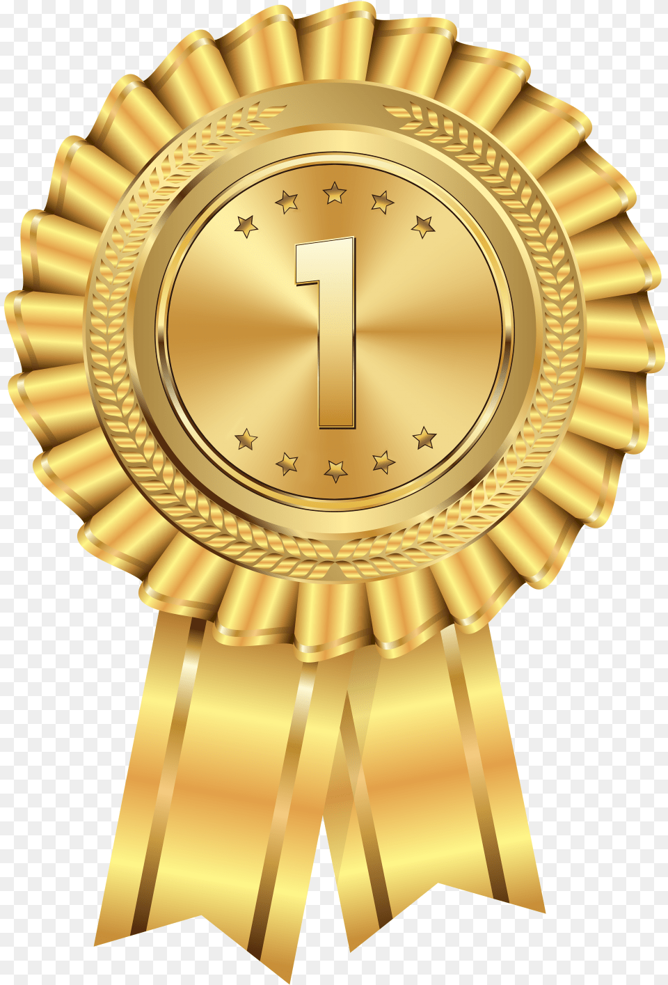 Gold Medal Purepng Transparent Cc0 Gold Award Ribbon, Gold Medal, Trophy, Badge, Logo Free Png