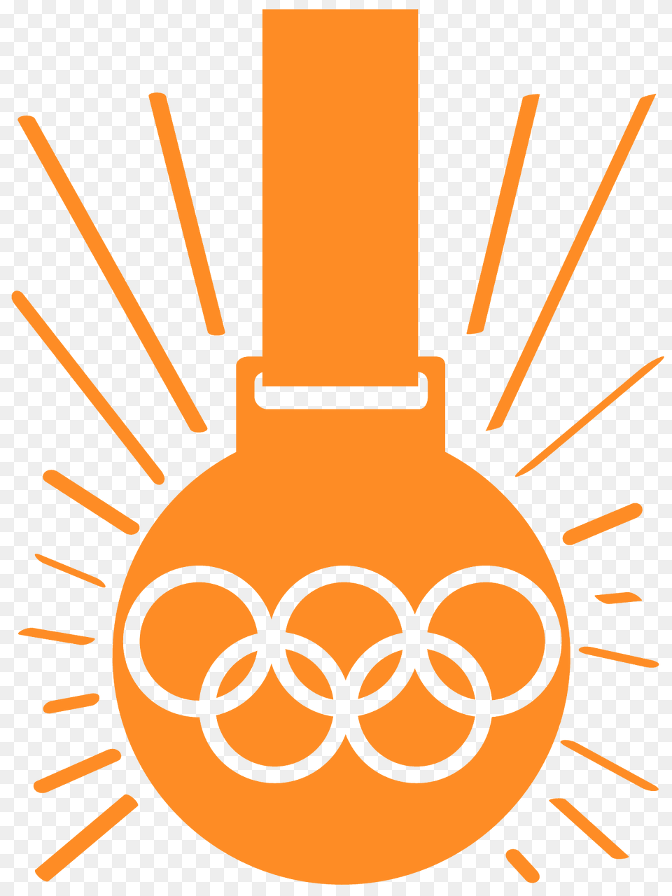 Gold Medal Silhouette, Logo Free Png Download
