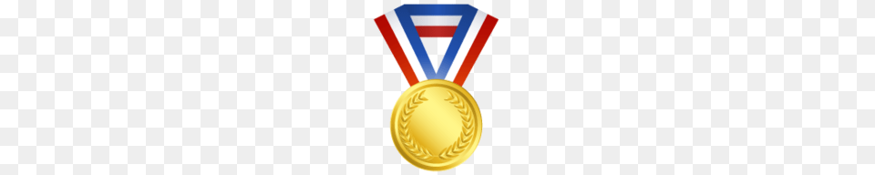 Gold Medal Transparent Image And Clipart, Gold Medal, Trophy, Food, Ketchup Png