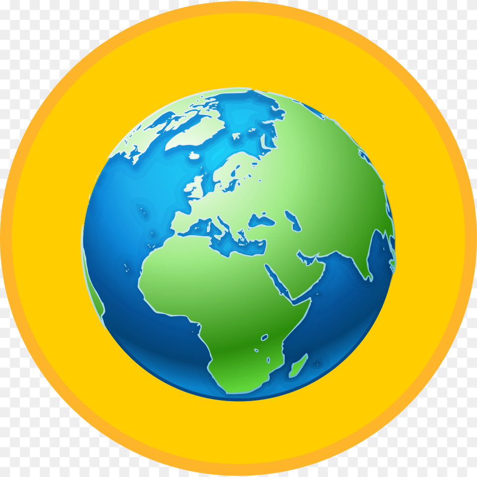 Gold Medal World Centered Earth, Astronomy, Globe, Outer Space, Planet Free Png