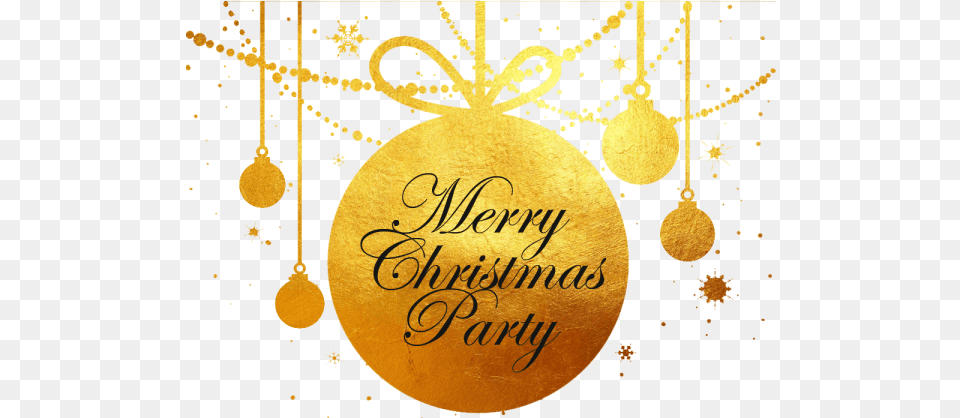 Gold Merry Christmas Image Christmas Party, Envelope, Greeting Card, Mail Free Png Download