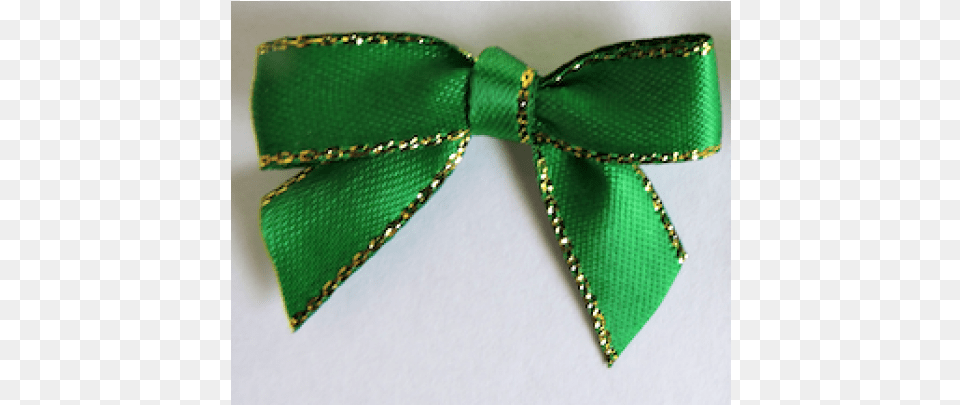 Gold Metallic Edged Satin Bows Colour Emerald Green Metallic Color, Accessories, Formal Wear, Tie, Bow Tie Png Image