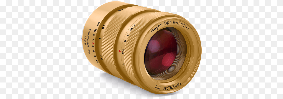 Gold Meyer Optik Trioplan 100mm F2 8 Review, Electronics, Camera, Camera Lens Png