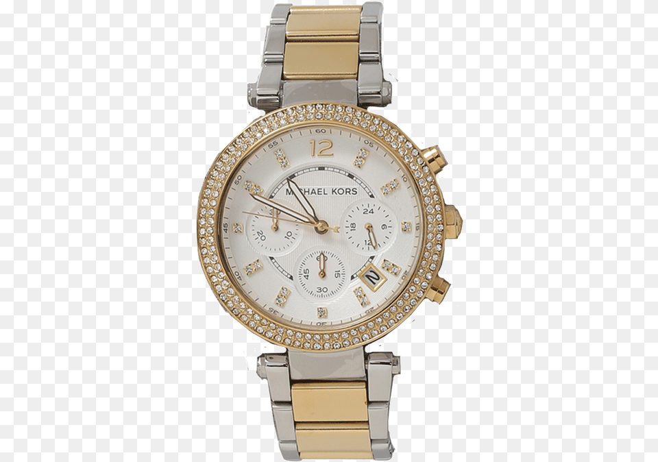 Gold Michael Kors Watch, Arm, Body Part, Person, Wristwatch Png Image