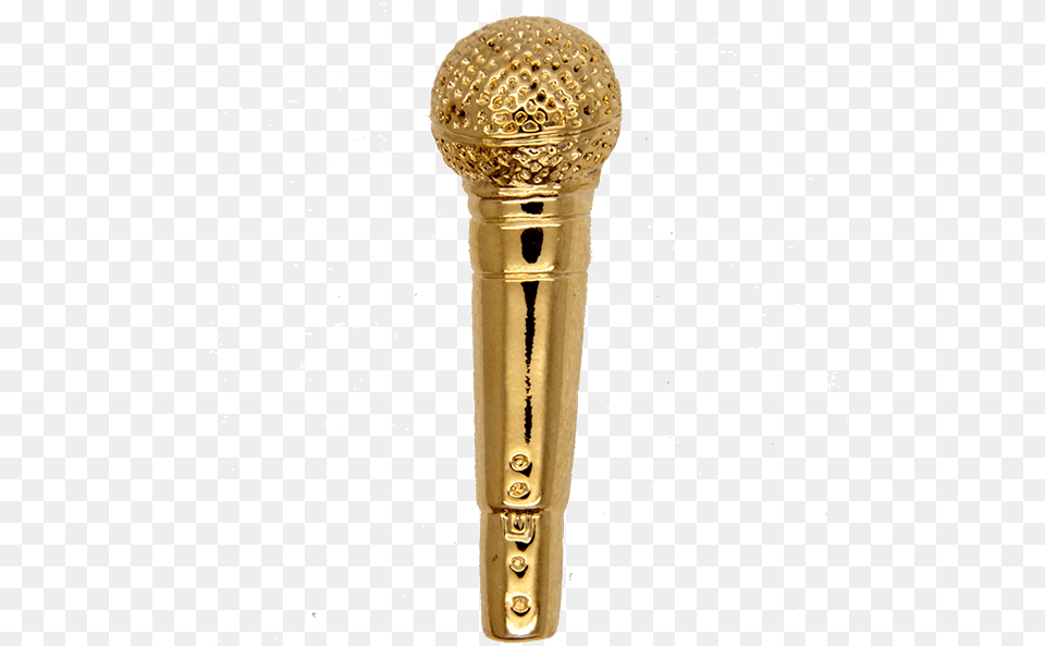 Gold Microphone, Electrical Device Free Png