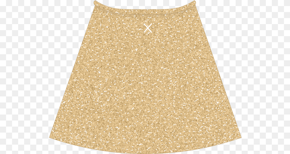 Gold Miniskirt, Clothing, Skirt, Lampshade, Lamp Free Png Download