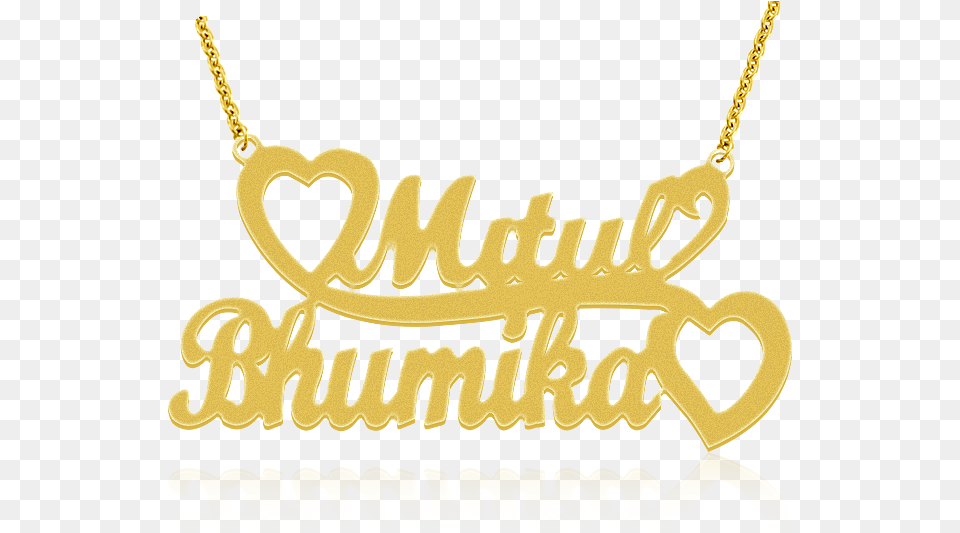 Gold Name Plate Locket, Accessories, Jewelry, Necklace, Text Free Transparent Png