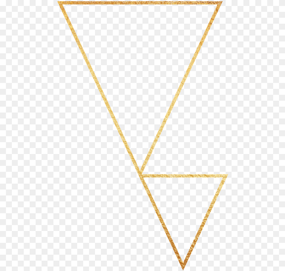 Gold Necklace, Triangle, Accessories, Jewelry Png