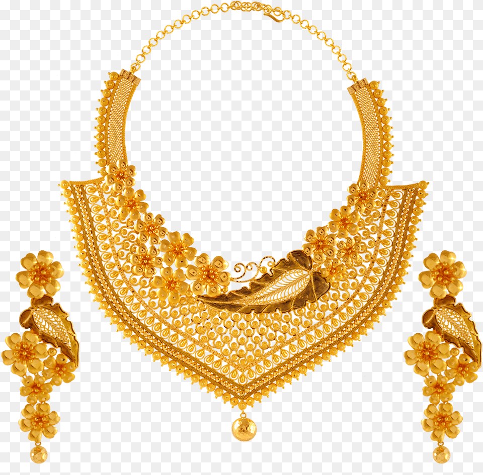 Gold Necklace Set Necklace, Accessories, Jewelry, Diamond, Gemstone Free Transparent Png