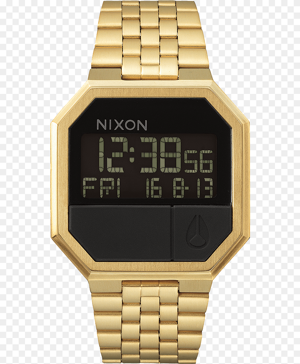 Gold Nixon Watch Price, Wristwatch, Digital Watch, Electronics, Arm Free Transparent Png