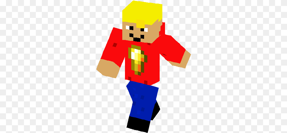 Gold Nugget Guy Skin Dante Minecraft Skin, Person Free Png Download