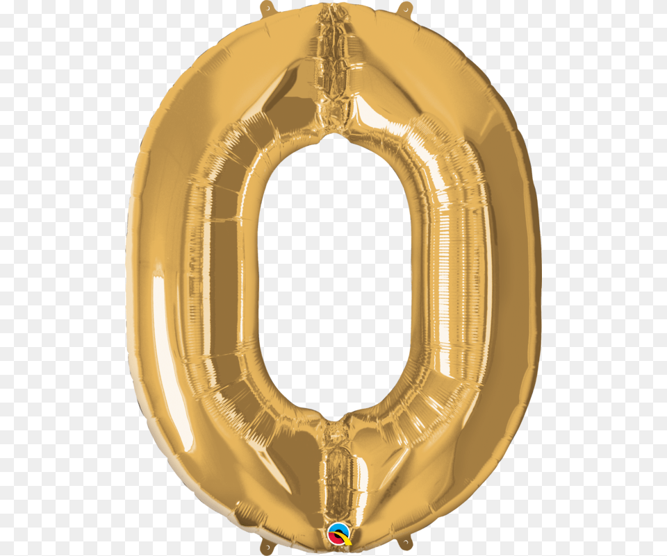 Gold Number 0 Balloon, Water, Brass Section, Horn, Musical Instrument Free Transparent Png