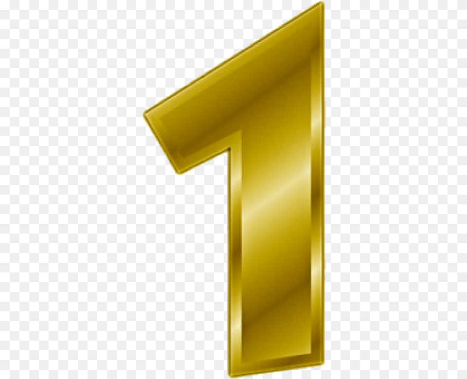 Gold Number 1 Number 1 Download With Number 1 Clipart, People, Person, Text, Symbol Png Image