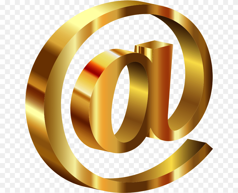 Gold Number 2 In, Text, Disk Png
