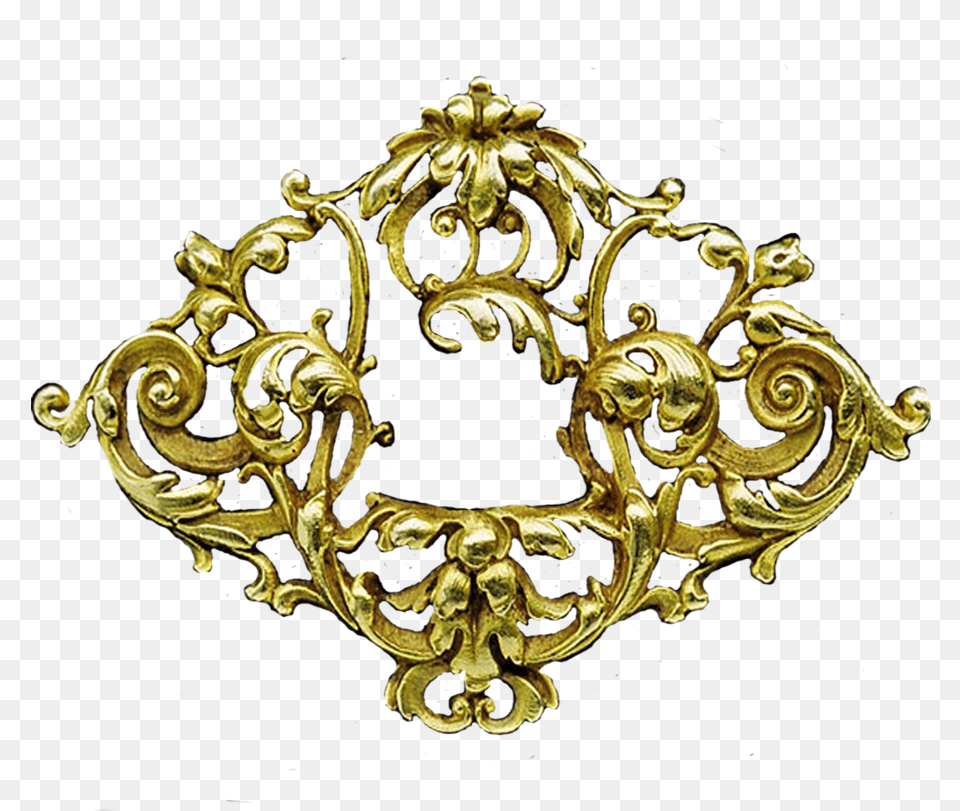 Gold Object Arts Filigree Gold, Accessories, Jewelry, Brooch, Chandelier Png Image
