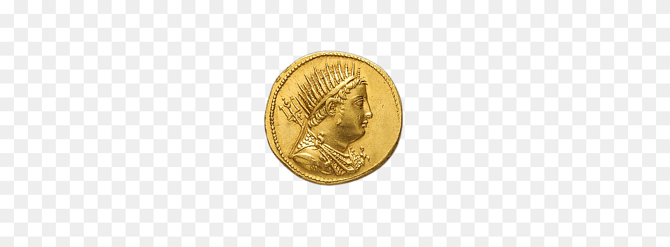 Gold Oktadrachm Coin Ptolemy Iv, Accessories, Jewelry, Locket, Pendant Png