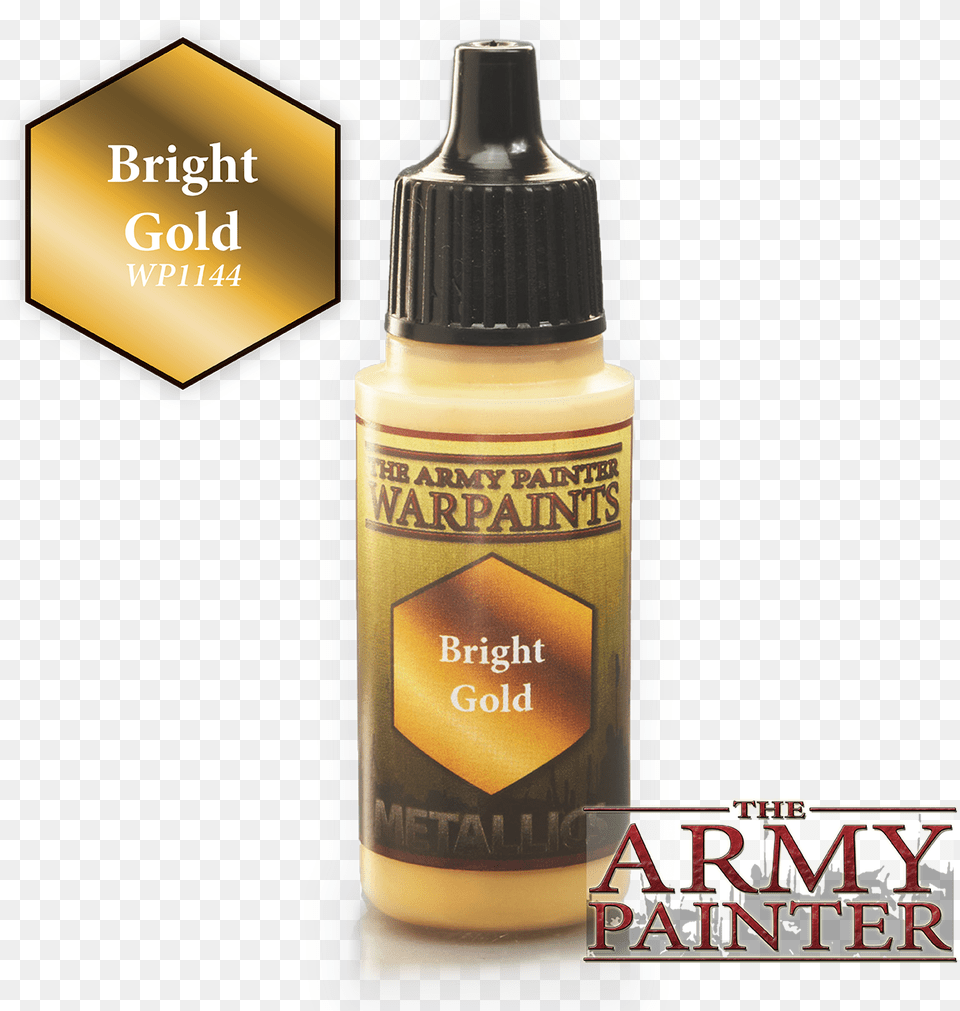 Gold Paint Army Painter, Bottle, Cosmetics, Perfume Png