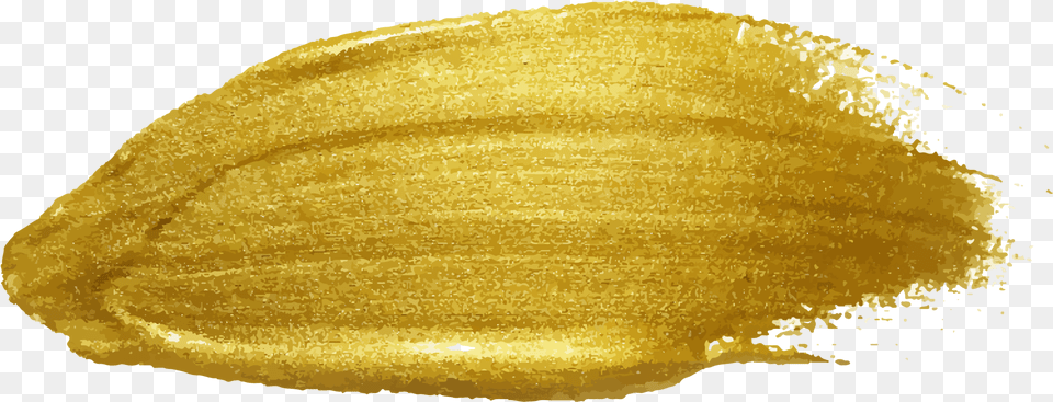 Gold Paint Brush Strokefreetoedit Gold Brush Stroke Transparent Background, Plant, Pollen, Flower, Petal Png Image