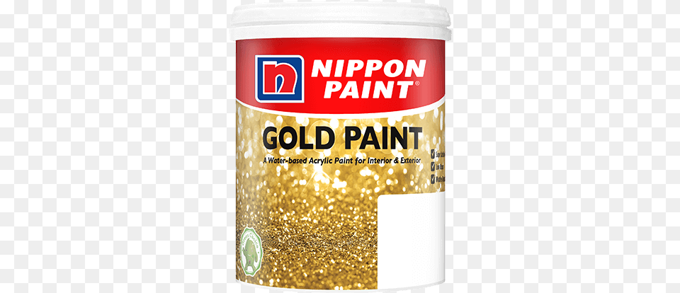 Gold Paint Nippon Paint Gold Color, Food, Ketchup Free Png Download