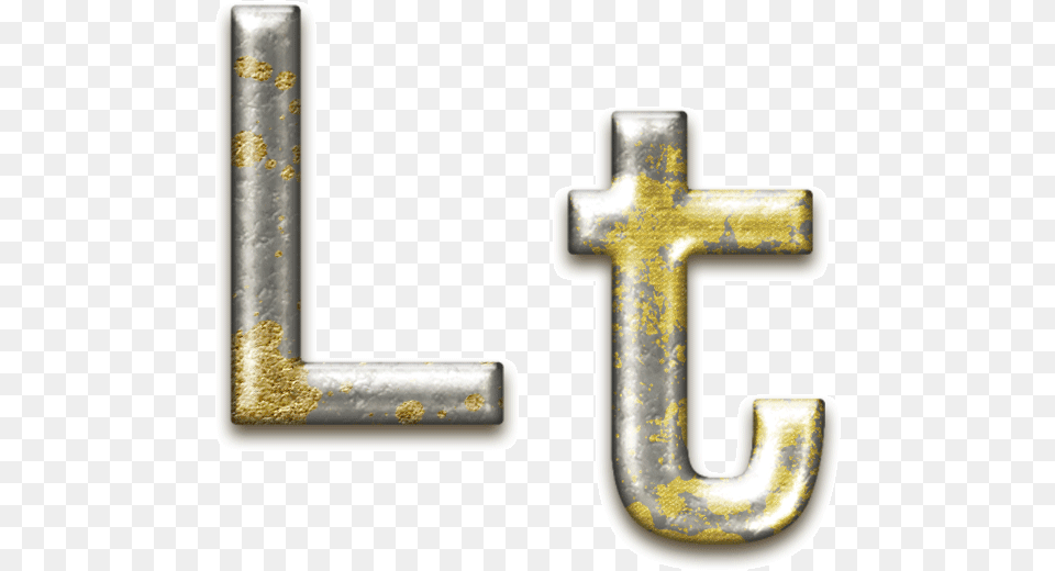 Gold Paint Splatter Cross, Symbol, Text, Number Png