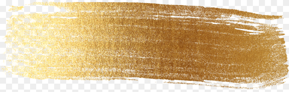 Gold Paint Stroke 0002 Wood, Texture, Aluminium Free Png Download