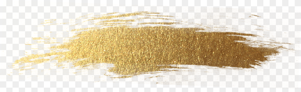 Gold Paint Stroke Gold Brush Stroke, Texture Free Png