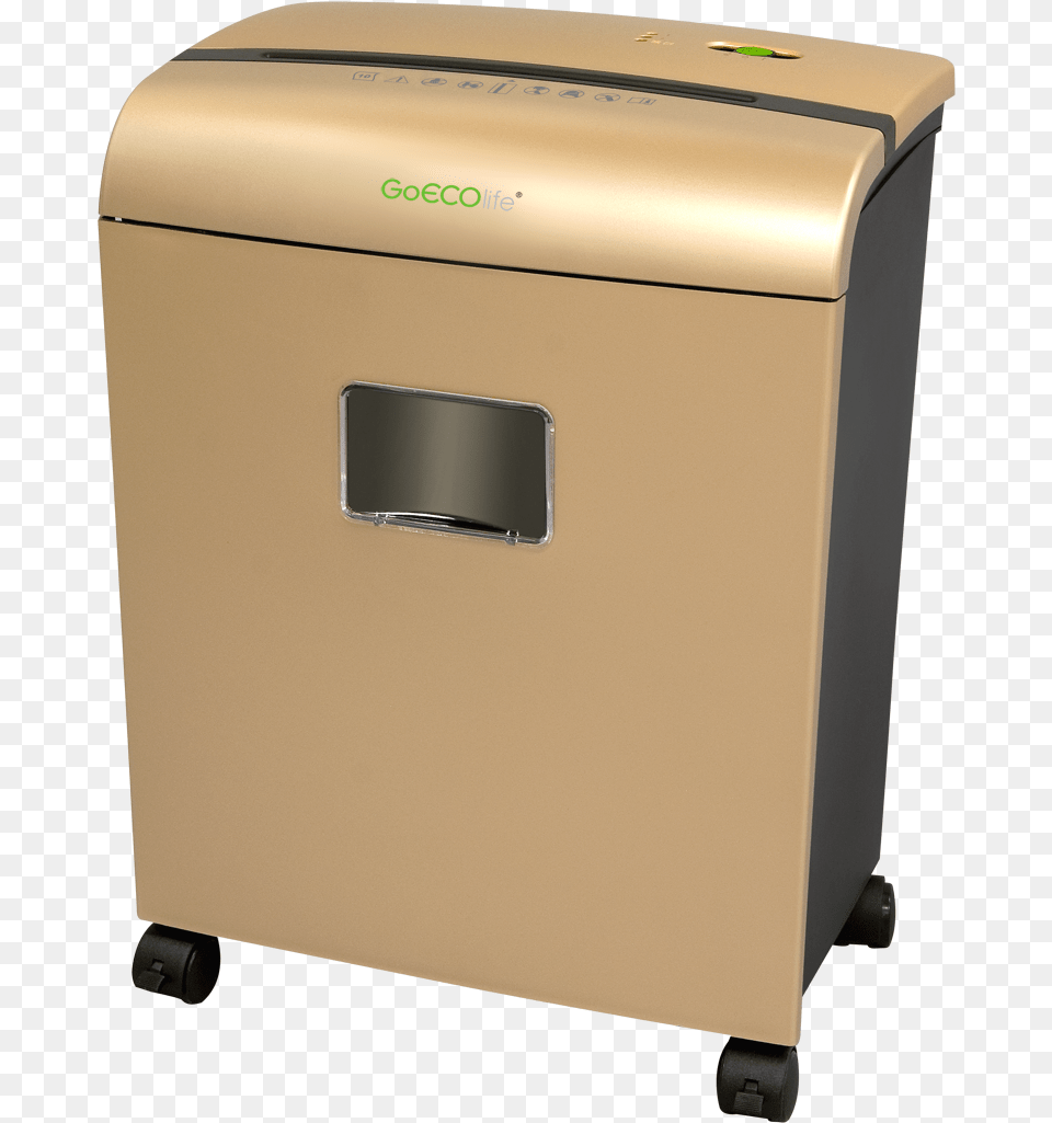 Gold Paper Shredder, Mailbox, Tin, Can Free Transparent Png