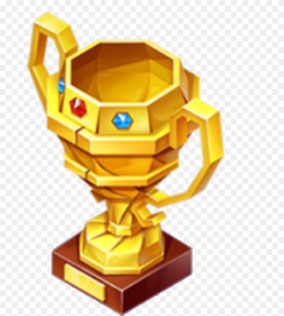 Gold Paper Trophy Trophy Free Png Download