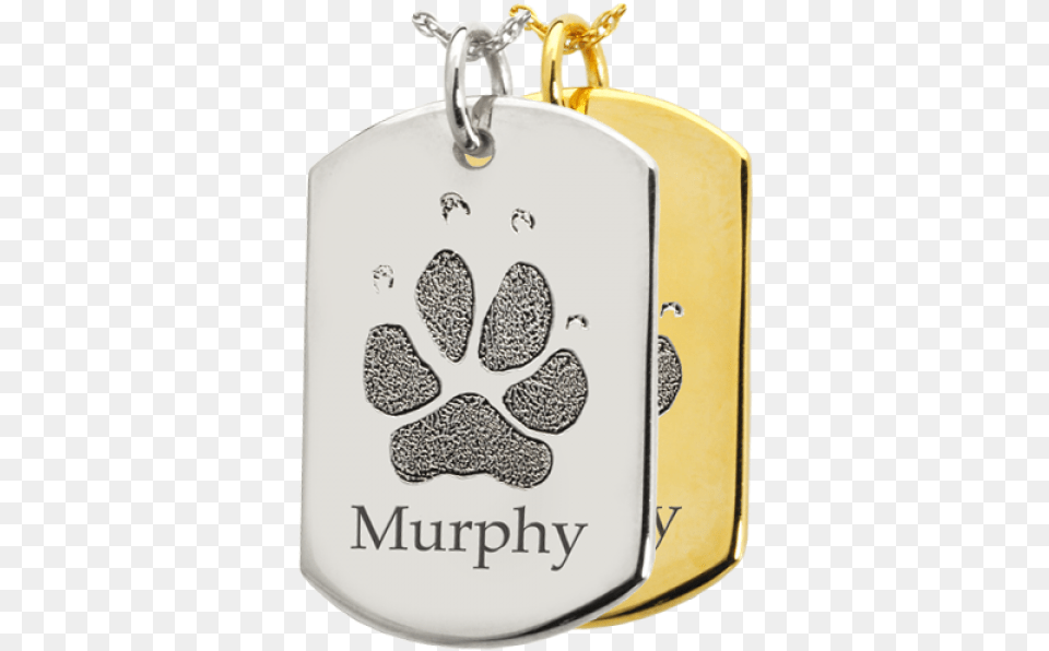 Gold Paw Print Dog Tag, Accessories, Pendant, Cake, Cream Png