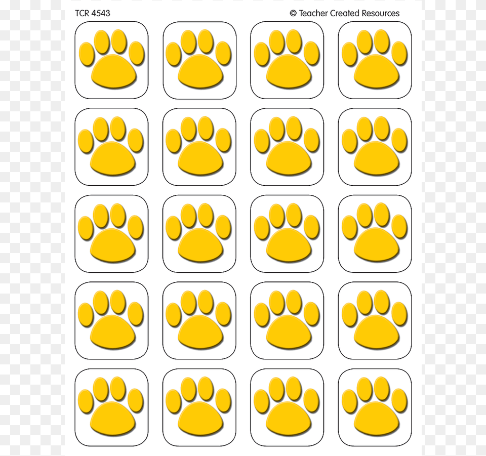 Gold Paw Prints Stickers Smiley, Citrus Fruit, Food, Fruit, Plant Free Png