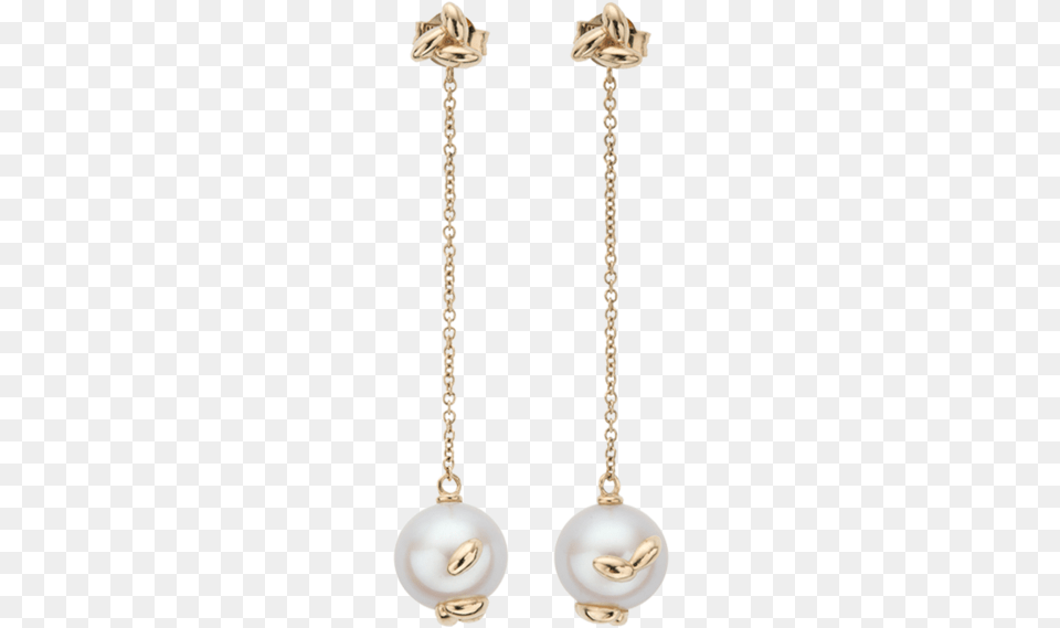 Gold Pearl Rice Chain Earrings Pearl Drop Earrings Silver, Accessories, Earring, Jewelry, Smoke Pipe Free Transparent Png