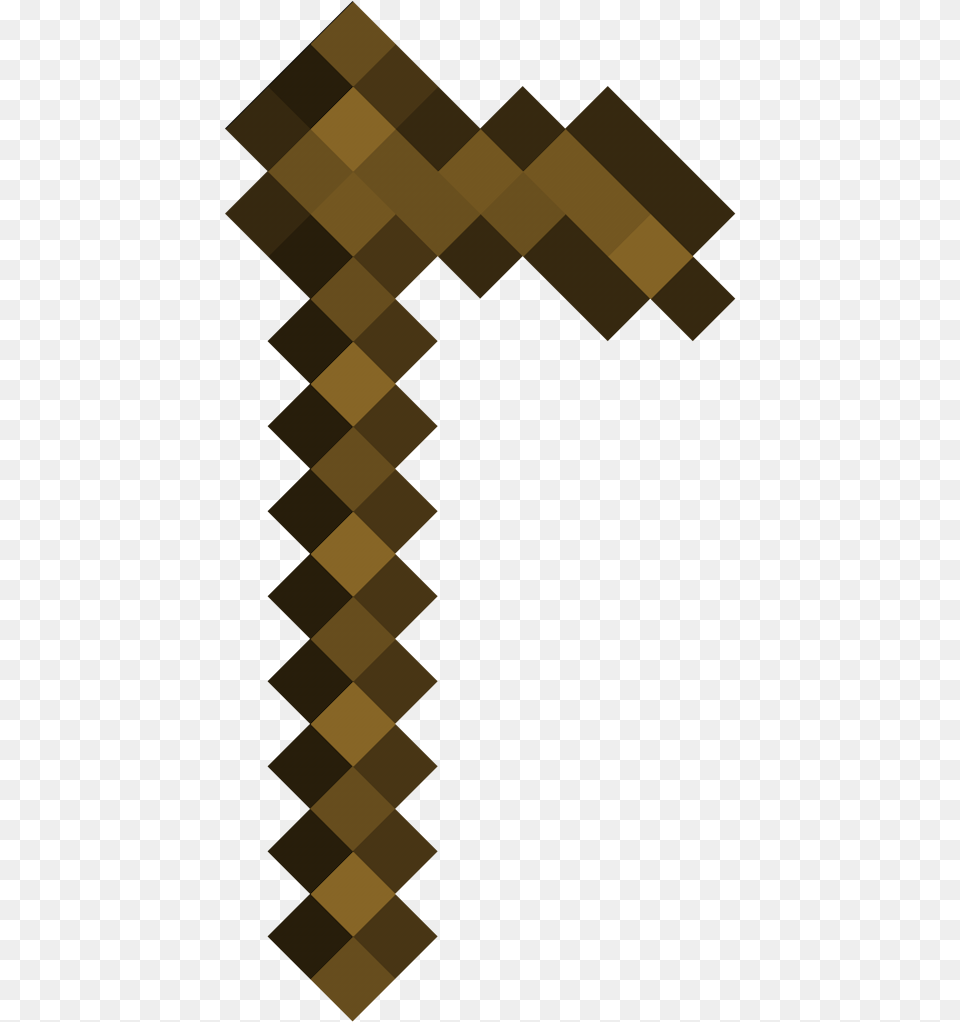 Gold Pickaxe Minecraft, Cross, Symbol, Accessories, Formal Wear Png Image