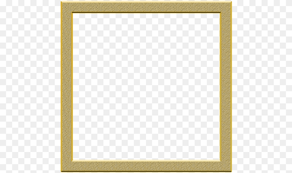 Gold Picture Frame Gold Frame Square, Blackboard Free Transparent Png
