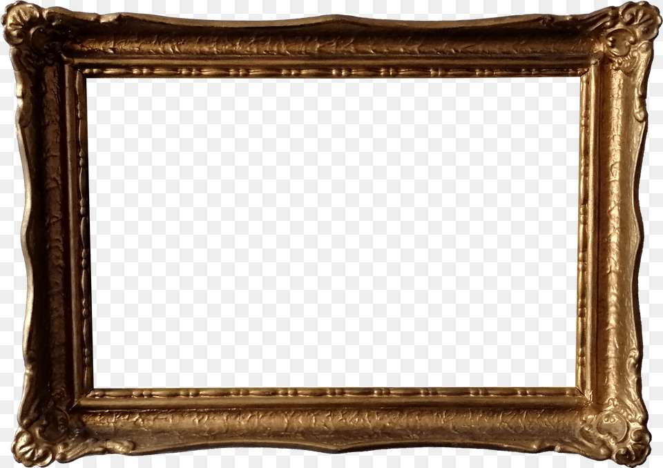 Gold Picture Frame Transparent Onlygfxcom Frame For Photo, Blackboard, Mirror Png Image